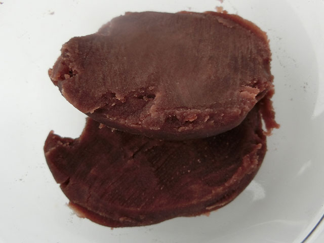 国産あずき使用 こしあん